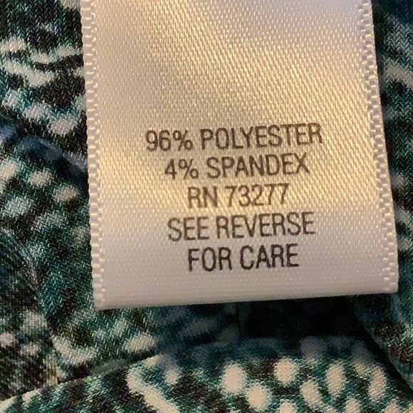 🌿 Dana Buchman Snake Print Top 🌿 - Picture 9 of 9